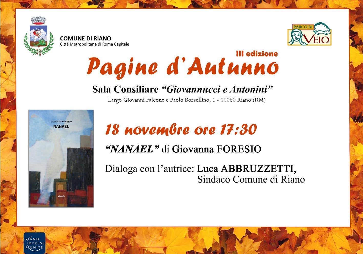 presentazione libro Nanael